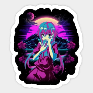 Mirai Nikki Twisted Reality Sticker